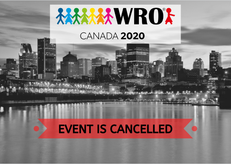 WRO Weltfinale 2020 in Kanada abgesagt! WRO Austria geht weiter!