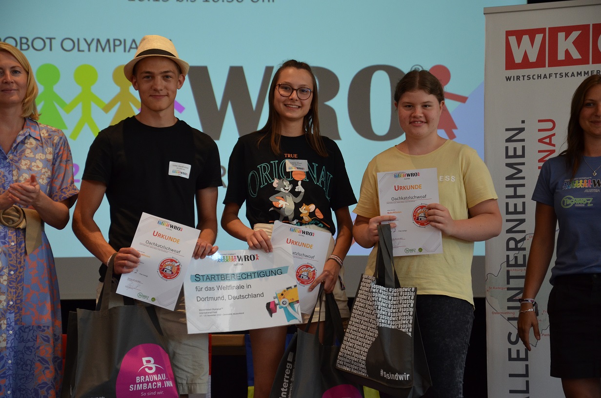 Beim Roboterwettbewerb für Weltfinale qualifiziert