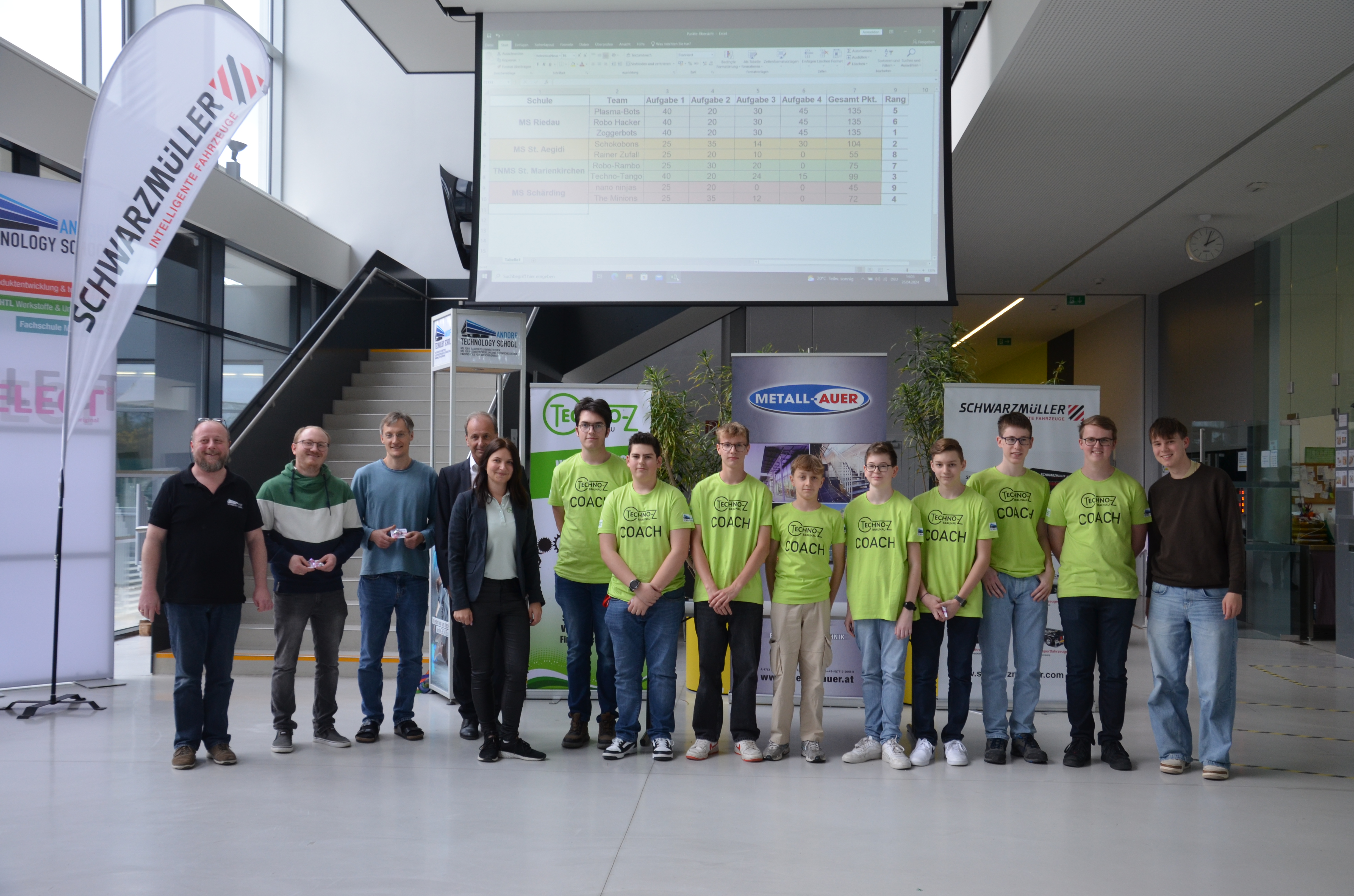 Fotos Lego league Wettbewerb schrding 2024 04 25 1